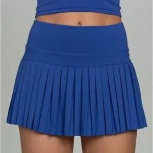 Gold Hinge Athletic Skirt – Blue – Size Small